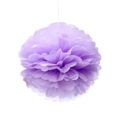 Candy Shop -Candy Shop tissue paper 14 inch pom pom lavender candy warehouse 1