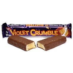 Candy Shop -Candy Shop violet crumble candy bars 20 piece box candy warehouse